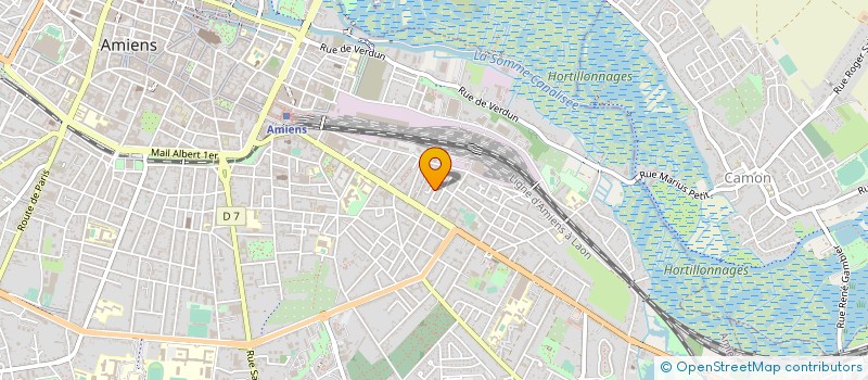 localisation de l'entreprise MADAME LEILA YAHYAOUI à AMIENS