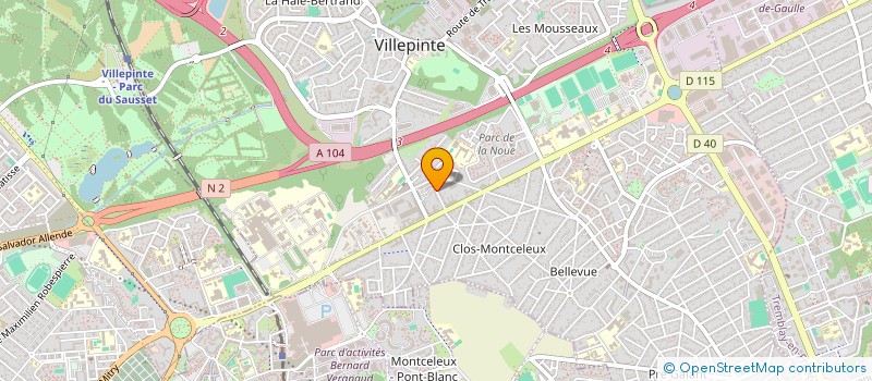 localisation de l'entreprise MADAME LEILA ZENASNI à VILLEPINTE
