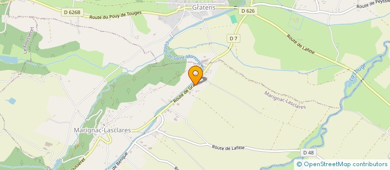 localisation de l'entreprise MADAME LEILA ZGHANI  MARIGNAC-LASCLARES