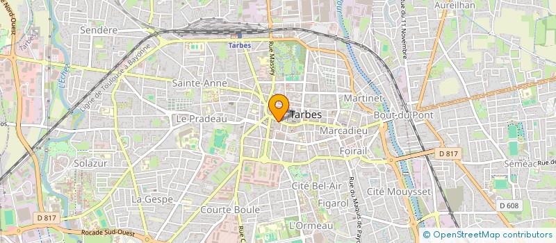 localisation de l'entreprise MADAME LEILLAH N'DIAYE  TARBES