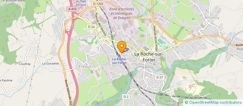 localisation de l'entreprise MADAME LEILOU HENNEGRAVE KOL  LA ROCHE-SUR-FORON