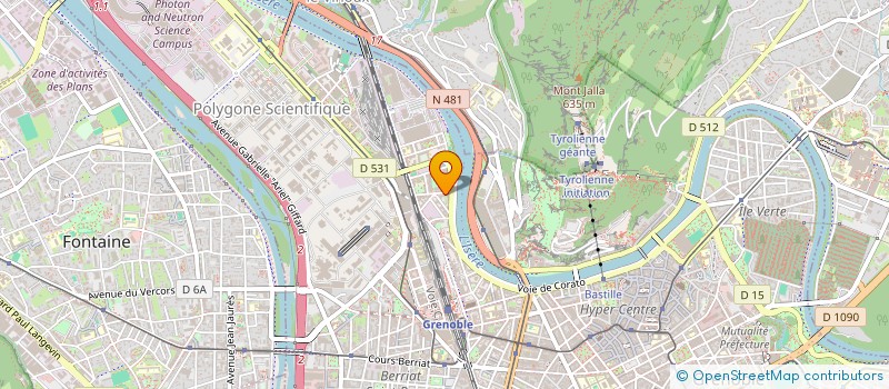 localisation de l'entreprise MADAME LEILOU TARDY  GRENOBLE