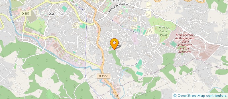 localisation de l'entreprise MADAME LEINA DIAB  DRAGUIGNAN