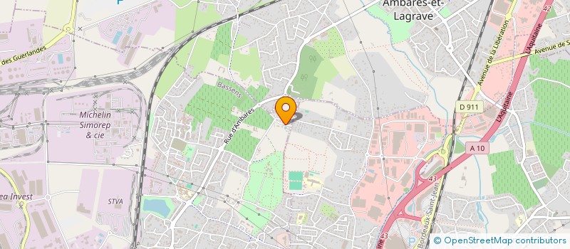 localisation de l'entreprise MADAME LEINA HAJ TAHAR  BASSENS