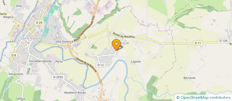 localisation de l'entreprise MADAME LEIRE GOYA  BEHASQUE-LAPISTE