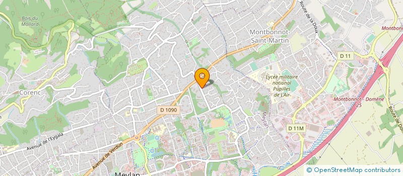 localisation de l'entreprise MADAME LEIRE IRARRAGORRI  MEYLAN