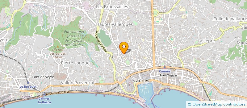 localisation de l'entreprise MADAME LEISA ROBINSON à CANNES
