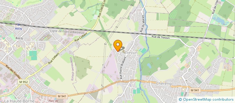 localisation de l'entreprise MADAME LEISE OPSOMER  TRESSIN