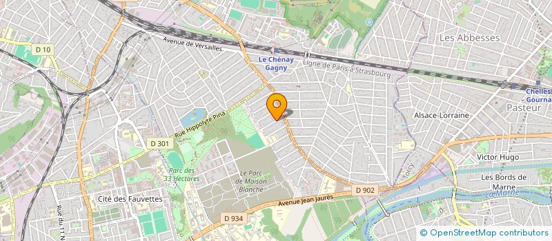 localisation de l'entreprise MADAME LEISLY MUAKA à NEUILLY-SUR-MARNE