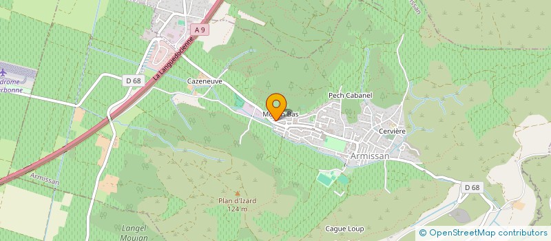 localisation de l'entreprise MADAME LEITITIA GITTON  ARMISSAN