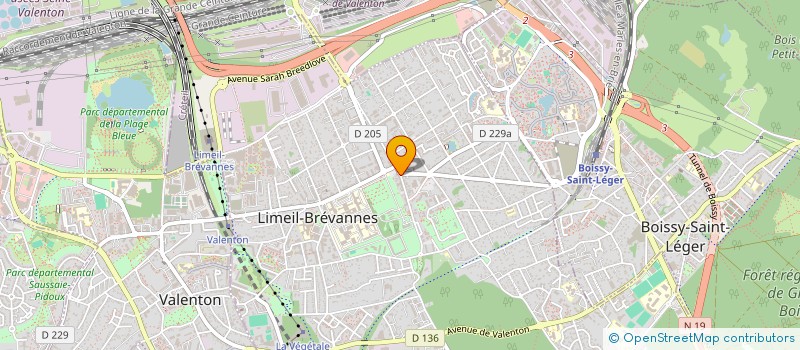 localisation de l'entreprise MADAME LEKBIRA EL JORFI  LIMEIL-BREVANNES