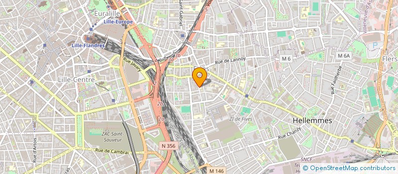 localisation de l'entreprise MADAME LELA FACON à LILLE