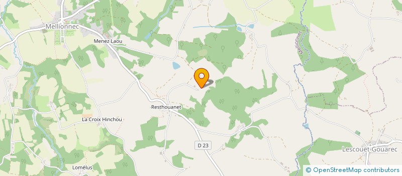 localisation de l'entreprise MADAME LELIA BELLAICHE  MELLIONNEC