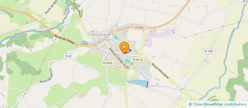 localisation de l'entreprise MADAME LELIA CASSANY à BOULOGNE-SUR-GESSE