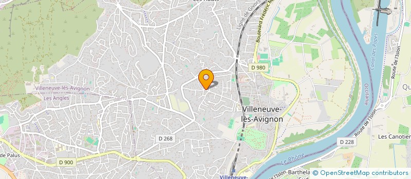 localisation de l'entreprise MADAME LELIA CASTELLO  VILLENEUVE-LES-AVIGNON