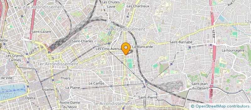 localisation de l'entreprise MADAME LELIA CHABAUD à MARSEILLE