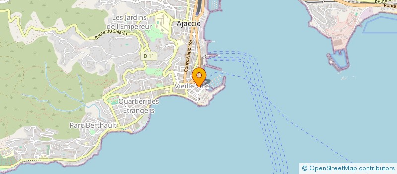 localisation de l'entreprise MADAME LELIA MAGNE à AJACCIO