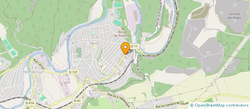 localisation de l'entreprise MADAME LELIA MARCONI  JUF