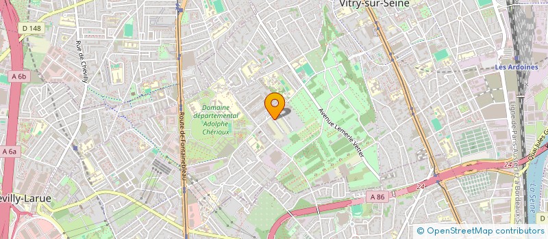 localisation de l'entreprise MADAME LELIA SANTIAGO DE FREITAS à VITRY-SUR-SEINE