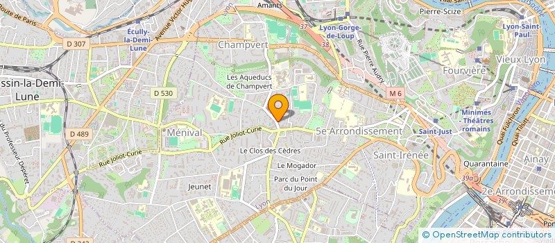 localisation de l'entreprise MADAME LELIA WITHNELL à LYON