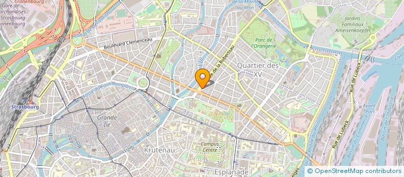 localisation de l'entreprise MADAME LELIS FORTES à STRASBOURG