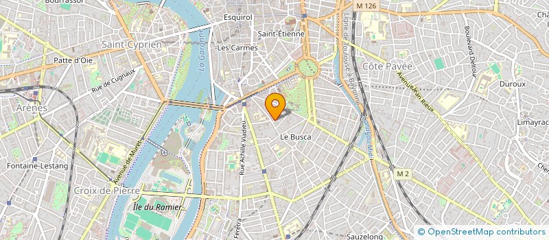 localisation de l'entreprise MADAME LELLA LEPELLETIER  TOULOUSE