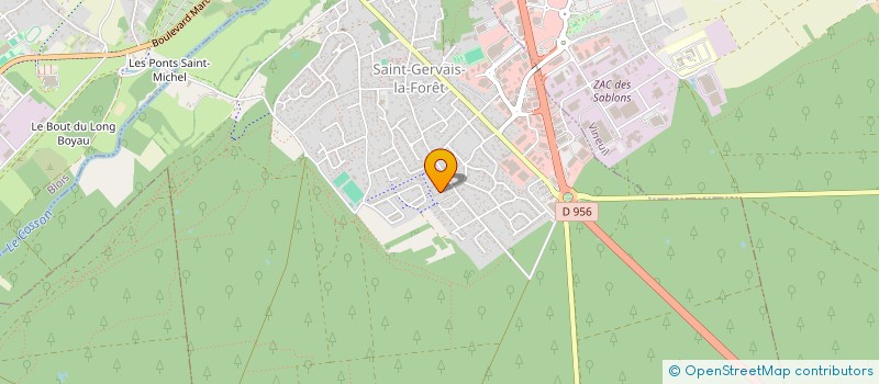 localisation de l'entreprise MADAME LEMAIRE JULIETTE  BLOIS