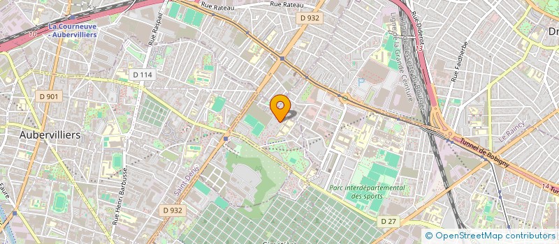 localisation de l'entreprise MADAME LEMIA ABOUSSAID BOUHAID  PANTIN