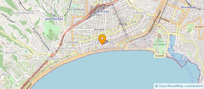 localisation de l'entreprise MADAME LEMYA DHOUIB  NICE