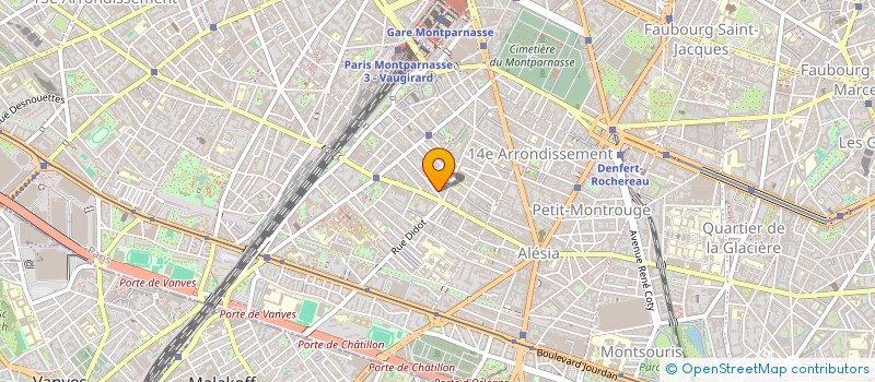 localisation de l'entreprise MADAME LENA ANDREN-BOUCHENTOUF  PARIS