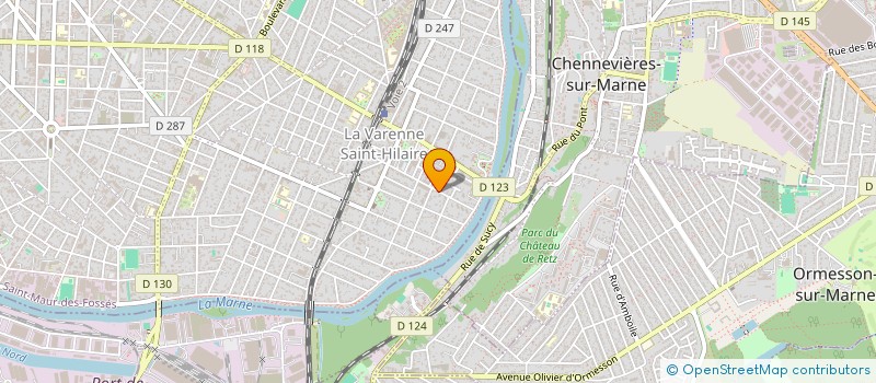 localisation de l'entreprise MADAME LENA ARROUAS  SAINT-MAUR-DES-FOSSES