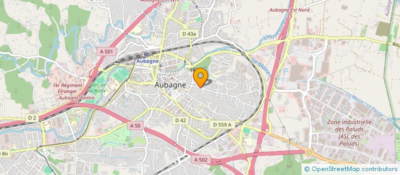 localisation de l'entreprise MADAME LENA ARZOUMIAN à AUBAGNE