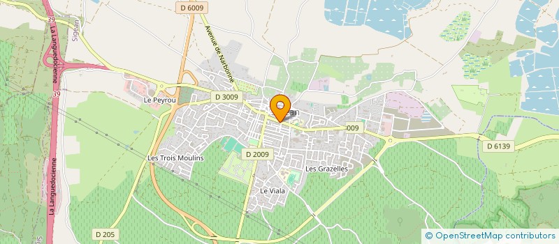 localisation de l'entreprise MADAME LENA BALANCA  LEZIGNAN-CORBIERES