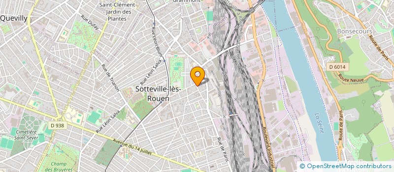 localisation de l'entreprise MADAME LENA BASSET  SOTTEVILLE-LES-ROUEN