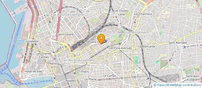 localisation de l'entreprise MADAME LENA BERTON à MARSEILLE 1ER