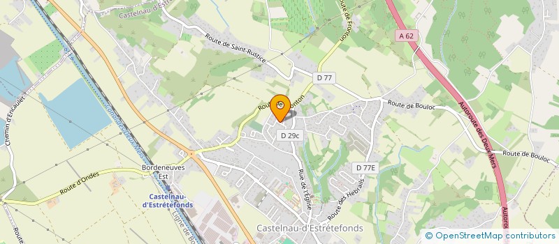 localisation de l'entreprise MADAME LENA BILLIET  CASTELNAU-D'ESTRETEFONDS