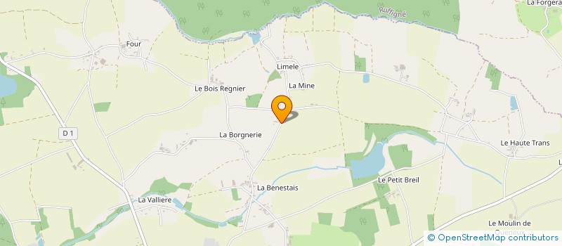 localisation de l'entreprise MADAME LENA BITAULD  NORT-SUR-ERDRE