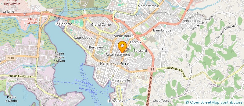 localisation de l'entreprise MADAME LENA BLOU à LES ABYMES