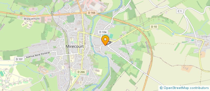 localisation de l'entreprise MADAME LENA BOUCHARD  MIRECOURT