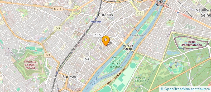 localisation de l'entreprise MADAME LENA BOUTIN  PUTEAUX