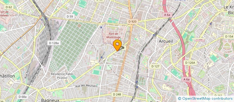 localisation de l'entreprise MADAME LENA BURIE à BAGNEUX
