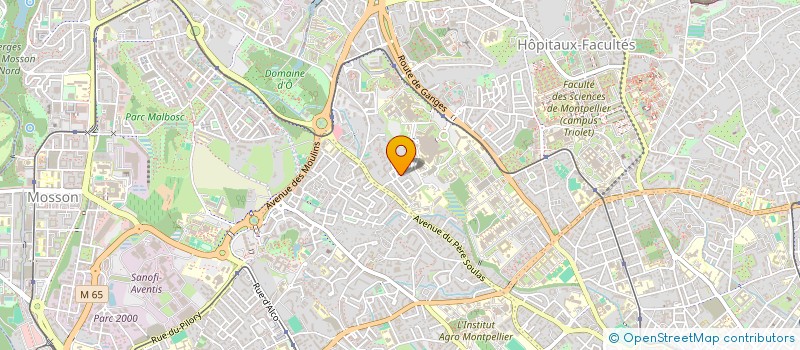 localisation de l'entreprise MADAME LENA CANDON à MONTPELLIER