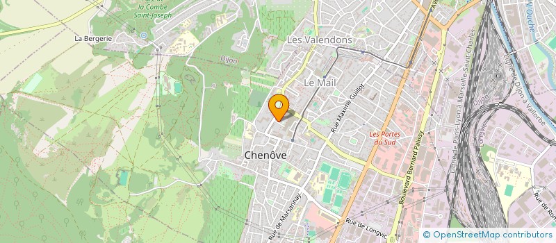 localisation de l'entreprise MADAME LENA CHAPE à CHENOVE