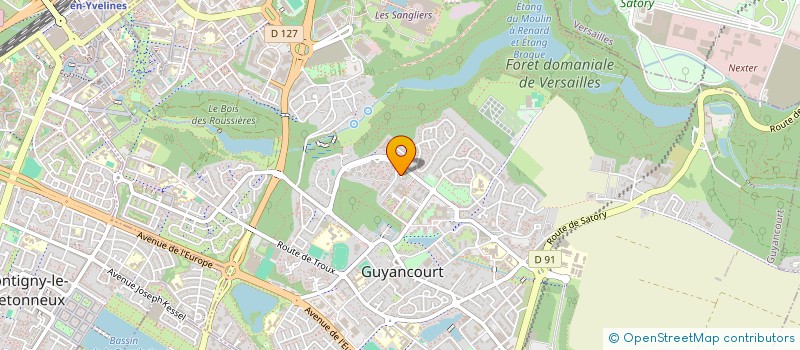 localisation de l'entreprise MADAME LENA CHEKRANE  GUYANCOURT