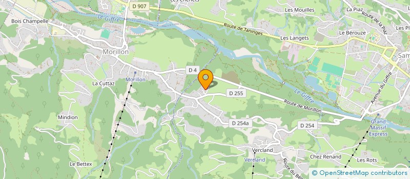 localisation de l'entreprise MADAME LENA DE HEER à SAMOENS