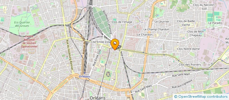 localisation de l'entreprise MADAME LENA DIAS GAUTIER  ORLEANS