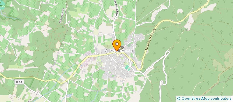 localisation de l'entreprise MADAME LENA DIOT à VILLES-SUR-AUZON