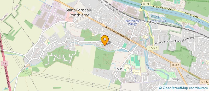 localisation de l'entreprise MADAME LENA DJURIC à SAINT-FARGEAU-PONTHIERRY