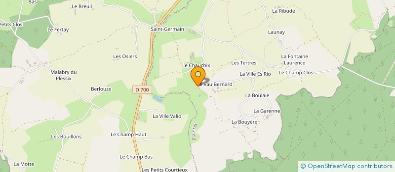 localisation de l'entreprise MADAME LENA DOMINIQUE MARIE LE GUELVOUT  PLAINTEL