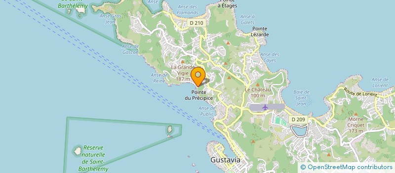 localisation de l'entreprise MADAME LENA DUFFAUT à SAINT-BARTHELEMY